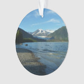 Mendenhall Lake in het landschap van Juneau Alaska Ornament (voorkant)