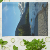 Mendenhall Lake in het landschap van Juneau Alaska Theedoek (Gevouwen)