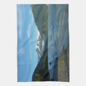 Mendenhall Lake in het landschap van Juneau Alaska Theedoek (Verticaal)