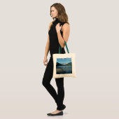 Mendenhall Lake in het landschap van Juneau Alaska Tote Bag (Voorkant (model))