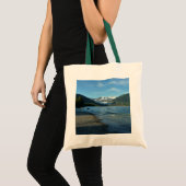 Mendenhall Lake in het landschap van Juneau Alaska Tote Bag (Voorkant (product))