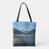 Mendenhall Lake in het landschap van Juneau Alaska Tote Bag (Achterkant)