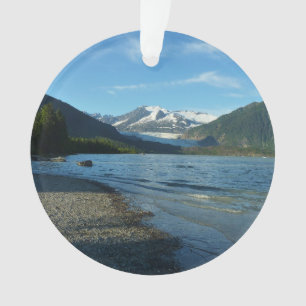 Mendenhall Lake in Juneau Alaska Landschap Ornament