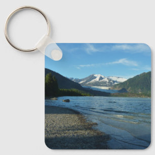 Mendenhall Lake in Juneau Alaska Landschap Sleutelhanger