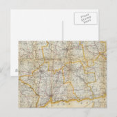 Mendenhall's Guide, Road Map Connecticut Briefkaart (Voorkant / Achterkant)