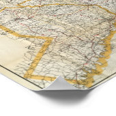 Mendenhall's Guide, Road Map Connecticut Poster (Hoek)