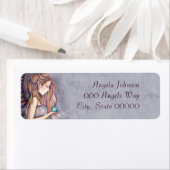 Mender van de Blue Soul Angel Art Etiket (Insitu)