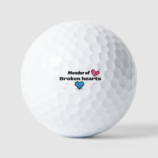 Mender van gebroken harten golfballen (Voorkant)