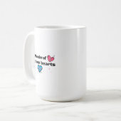Mender van gebroken harten koffiemok (Voorkant links)