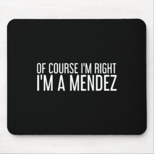 Mendez Gift Grappige Achternaam Familie Boom Verja Muismat