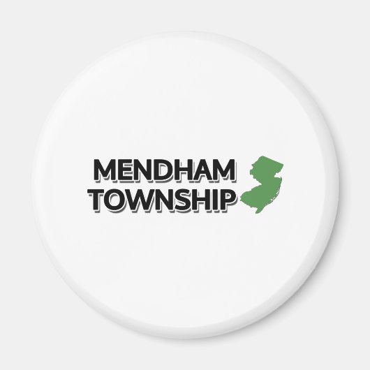Mendham Township, New Jersey Magneet (Voorkant)