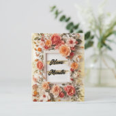 Mendhi-uitnodiging (Staand voorkant)