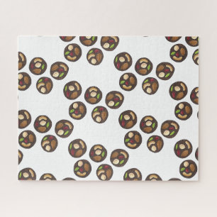 Mendiants Franse chocolade Chocolatier Chocoholic Legpuzzel
