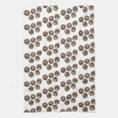 Mendiants Franse chocolade Chocolatier Chocoholic Theedoek (Verticaal)