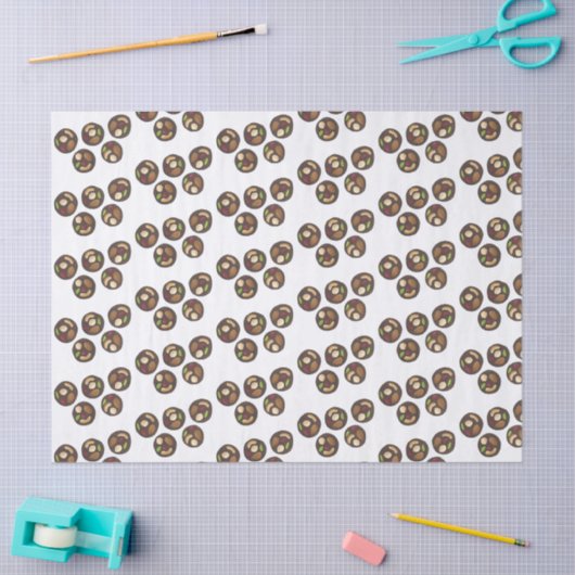 Mendiants Franse chocolade Chocolatier Chocoholic Tissuepapier (Craft)