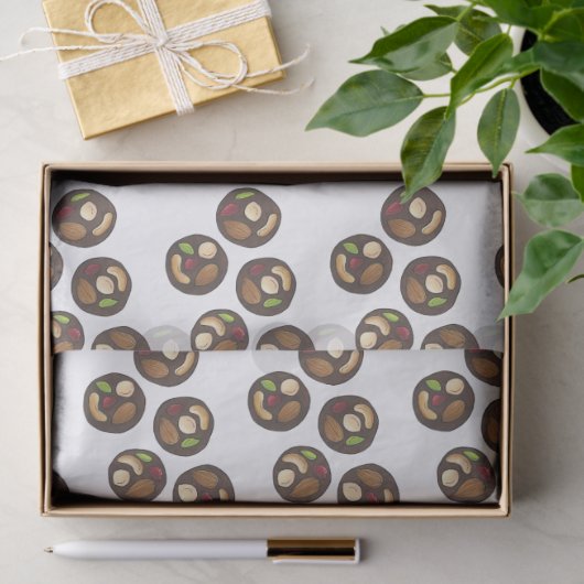 Mendiants Franse chocolade Chocolatier Chocoholic Tissuepapier (Geschenk)