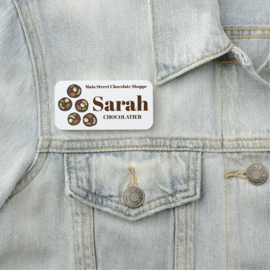 Mendiants Franse Chocolatier Chocolade Snoep Shop Naamplaatje (In situ)