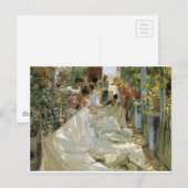 Mending the Sail - Joaquín Sorolla y Bastida Briefkaart (Voorkant / Achterkant)