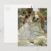 Mending the Sail - Joaquín Sorolla y Bastida Briefkaart (Voorkant / Achterkant)