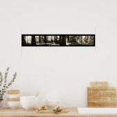 Mendocino, CA Redwood Lumberjacks Foto 1911. Poster (Keuken)