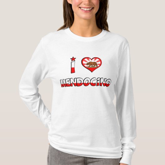 Mendocino, CA T-shirt (Voorkant)