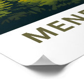 Mendocino California Reisprint Poster (Hoek)