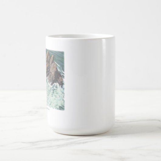 Mendocino Californië, beeldende kunst, plein aire Koffiemok (Center)