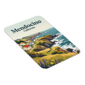 Mendocino Californië Magneet (Rechterzijde)