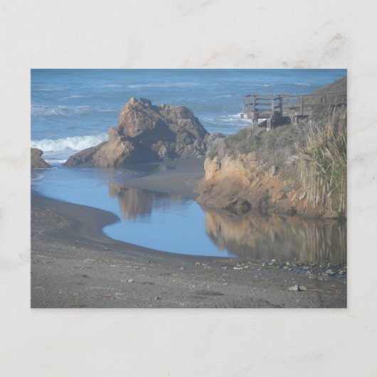 Mendocino Coast Beach Briefkaart (Voorkant)