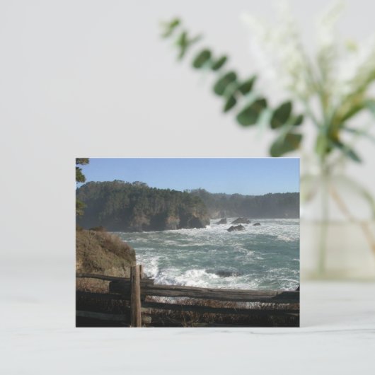 Mendocino Coast, CA Briefkaart (Staand voorkant)