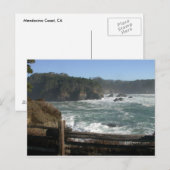Mendocino Coast, CA Briefkaart (Voorkant / Achterkant)
