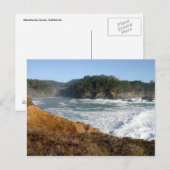 Mendocino Coast, Californië Briefkaart (Voorkant / Achterkant)