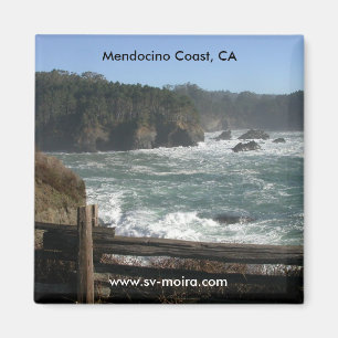 Mendocino Coast, Californië Magneet