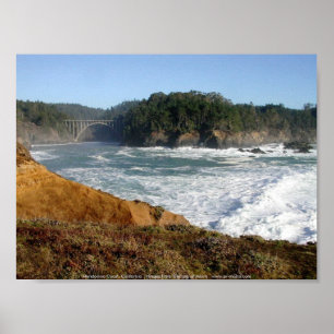 Mendocino Coast, Californië Poster