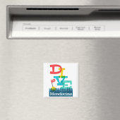 Mendocino Dive - Colorful Scuba Magneet (Insitu (Vaatwasser))