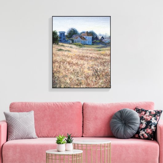 "Mendocino Morning" Canvas Afdruk (Insitu (Woonkamer))