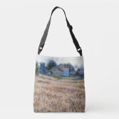 "Mendocino Morning" Crossbody Tas (Achterkant)