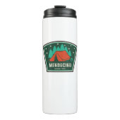 Mendocino National Forest Camping Thermosbeker (Voorkant)