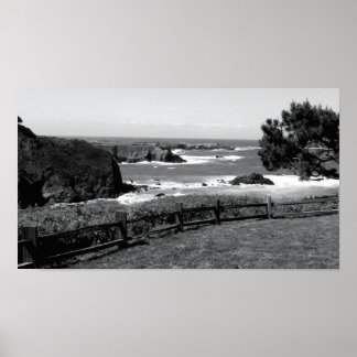 Mendocino op dag-pauze poster