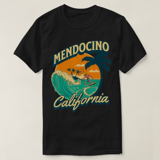Mendocino T-shirt (Design voorkant)