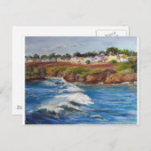 Mendocino Village Briefkaart (Voorkant / Achterkant)