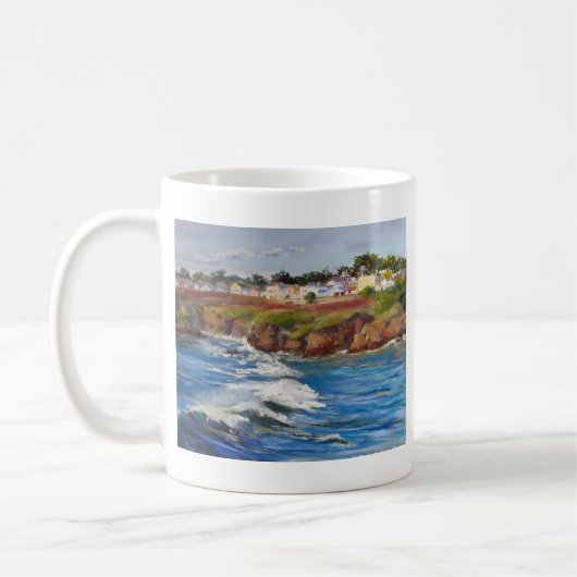 Mendocino Village Koffiemok (Links)