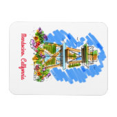 Mendocino watertoren magneet (Horizontaal)