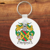 Mendonca Family Crest Sleutelhanger (Voorkant)