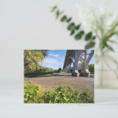 mendota brug door fort snelling park briefkaart (Staand voorkant)