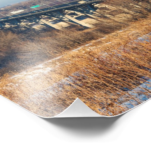 mendota-brug over de minnesota River valley Foto Afdruk (Hoek)