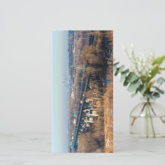 Mendota-brug overspant Minnesota River-vallei  (Staand voorkant)