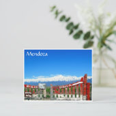 mendoza andes gate briefkaart (Staand voorkant)