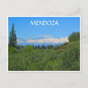 mendoza andes green briefkaart