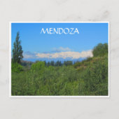 mendoza andes green briefkaart (Voorkant)